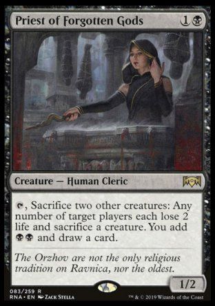 Priest of Forgotten Gods (Ravnica Allegiance) Trading Card