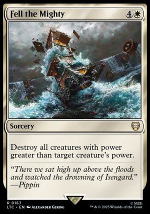 Fell the Mighty (The Lord of the Rings Commander Decks)