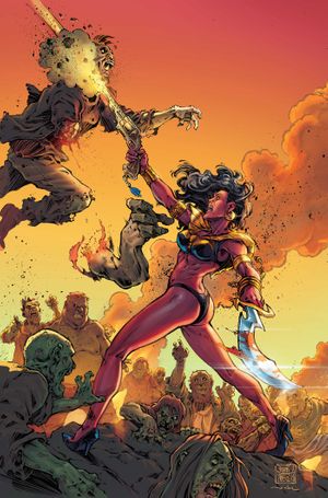 Die!namite Blood Red #2 (Cvr G Inc 1:15 Roberto Meli Virgin Variant)