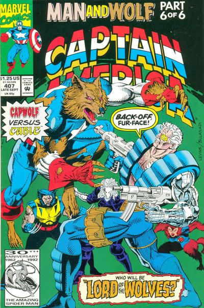 Captain America #407 Comic