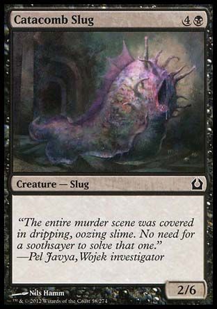 Catacomb Slug (Return to Ravnica) Trading Card