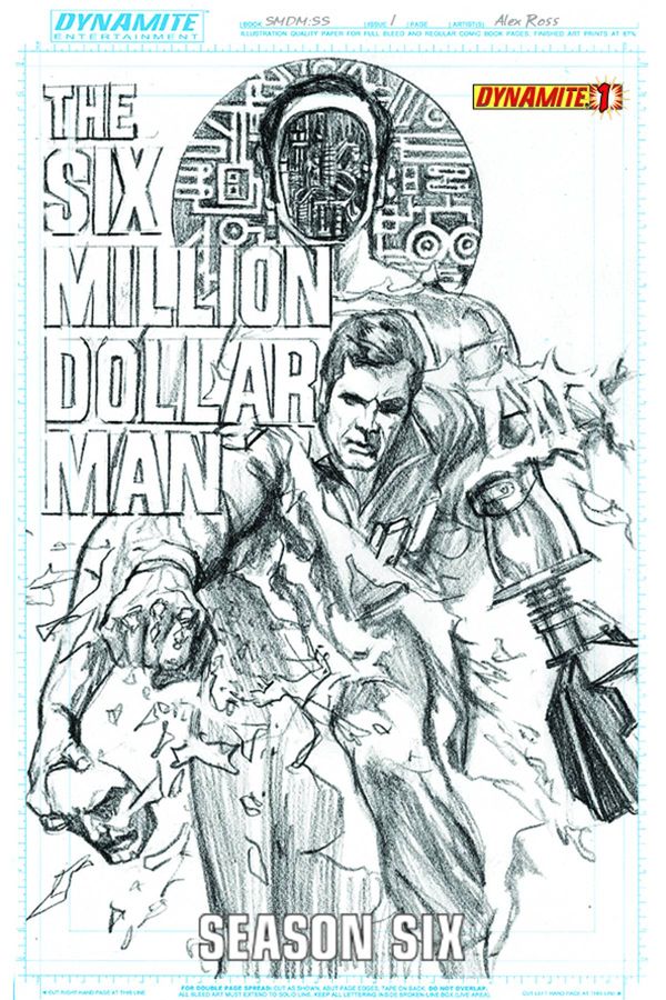 Six Million Dollar Man Season 6 #1 (15 Copy Ross Incv)