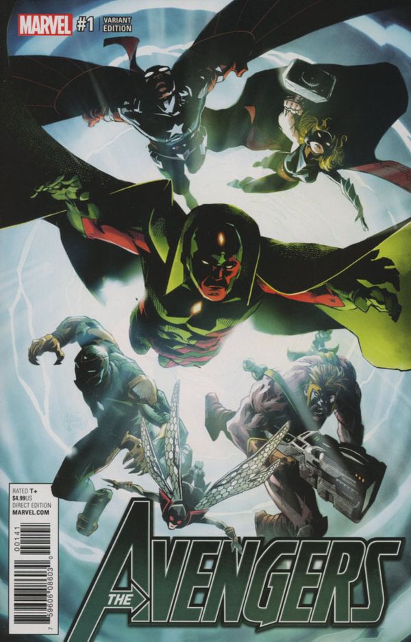 Avengers #1 (Kubert Variant)