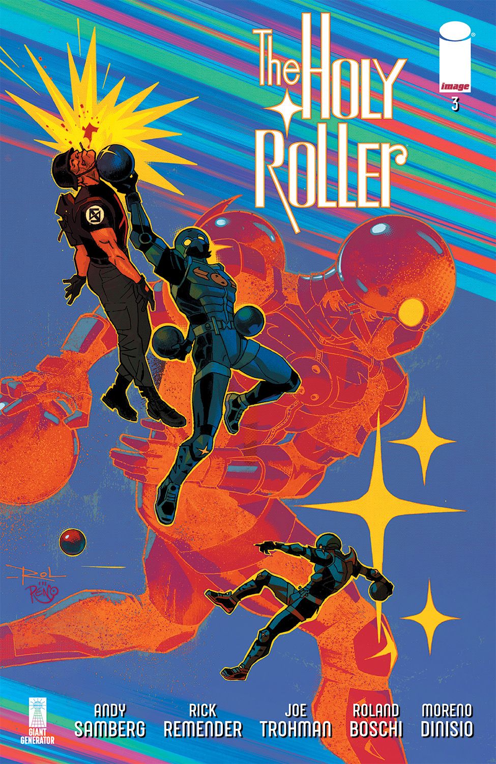 The Holy Roller #3 Comic