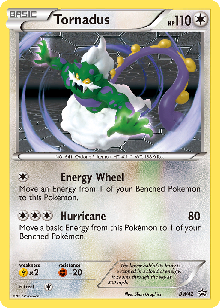 Tornadus (BW42) - BW Black Star Promos Pokémon Card