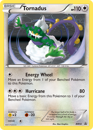 Tornadus (BW42) - BW Black Star Promos