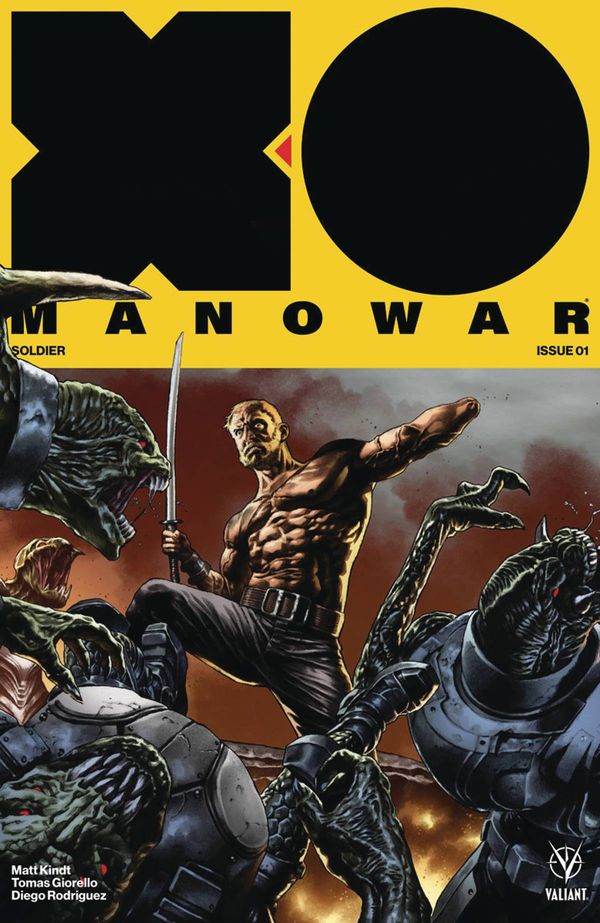 X-O Manowar #1 (Cover D 20 Copy Cover Interlock Sua)