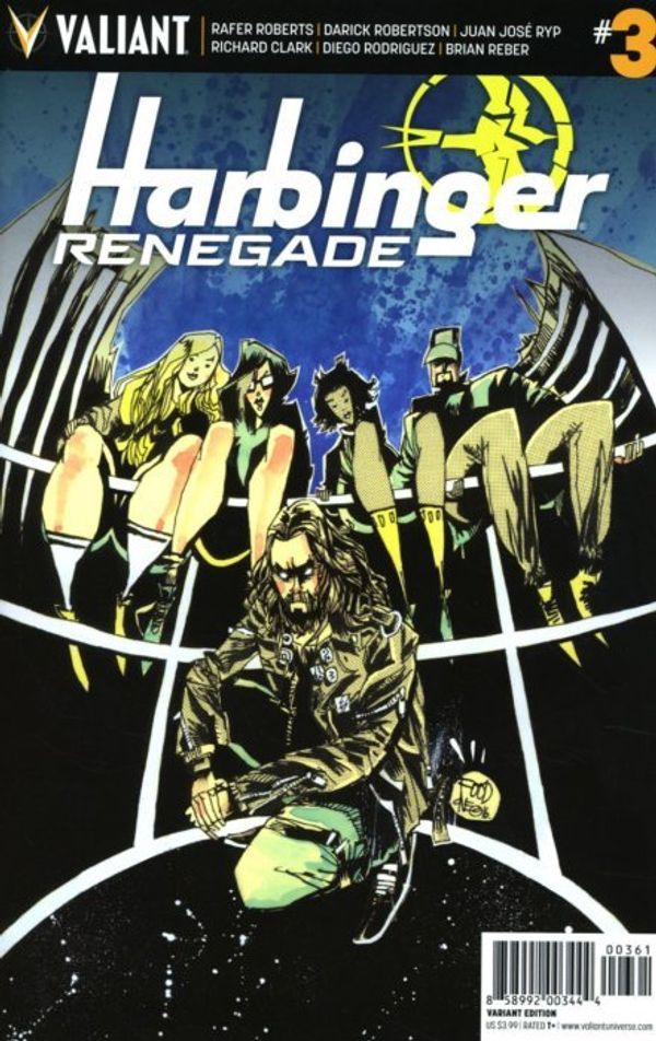 Harbinger Renegade #3 (Cover F 50 Copy Cover Mahfood)