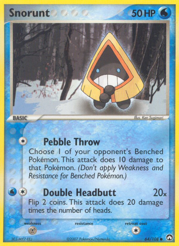 Snorunt (64/108) - Power Keepers Pokémon Card