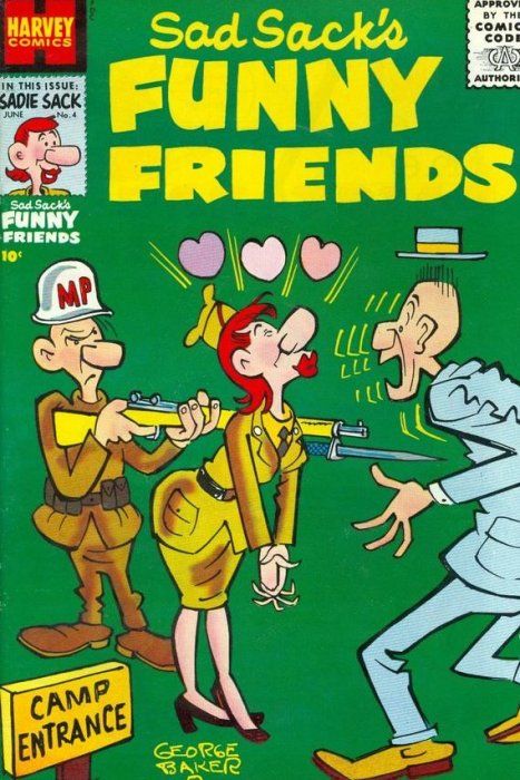 Sad Sack's Funny Friends #4 Comic