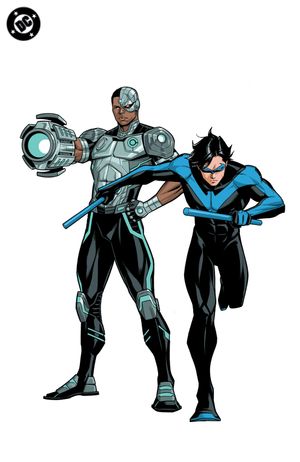 New Titans #33 (Cvr F Sami Basri Corner Box Spot Foil Variant)