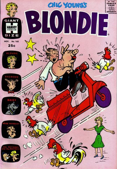 Blondie Comics Monthly #163 Comic