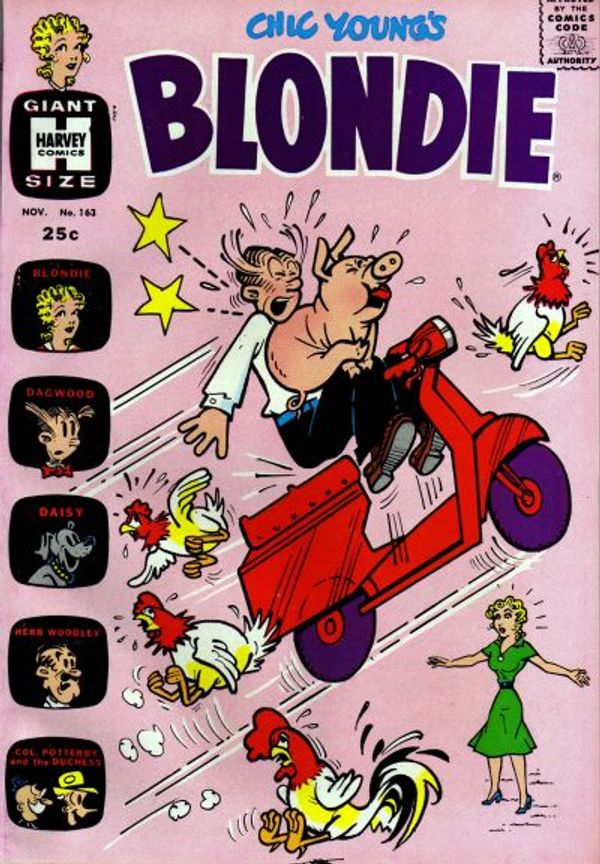 Blondie Comics Monthly #163