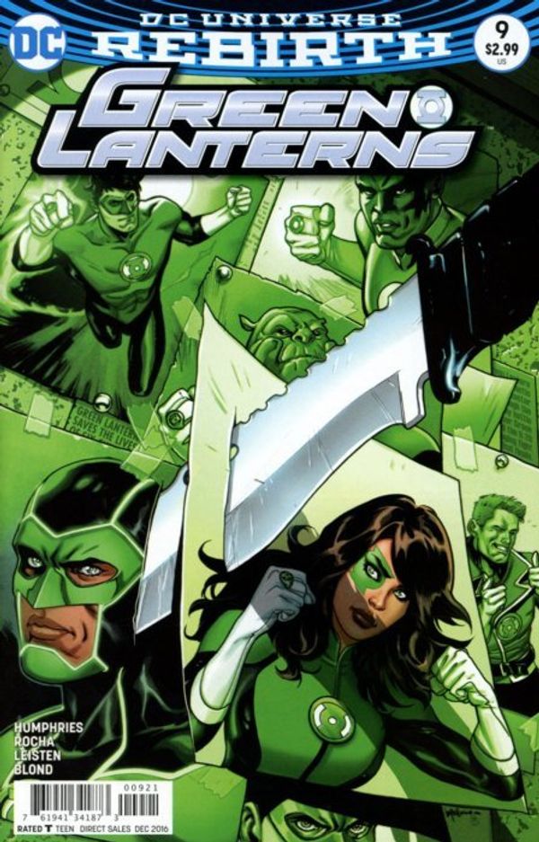 Green Lanterns #9 (Variant Cover)