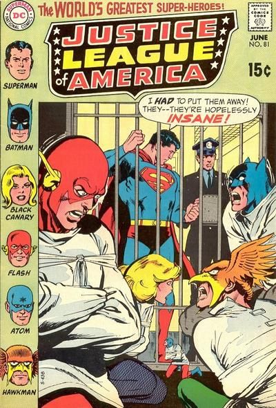 Justice League of America #81 Comic