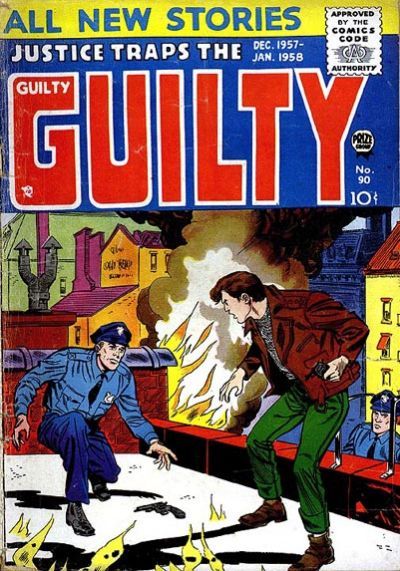 Justice Traps the Guilty #90 Comic
