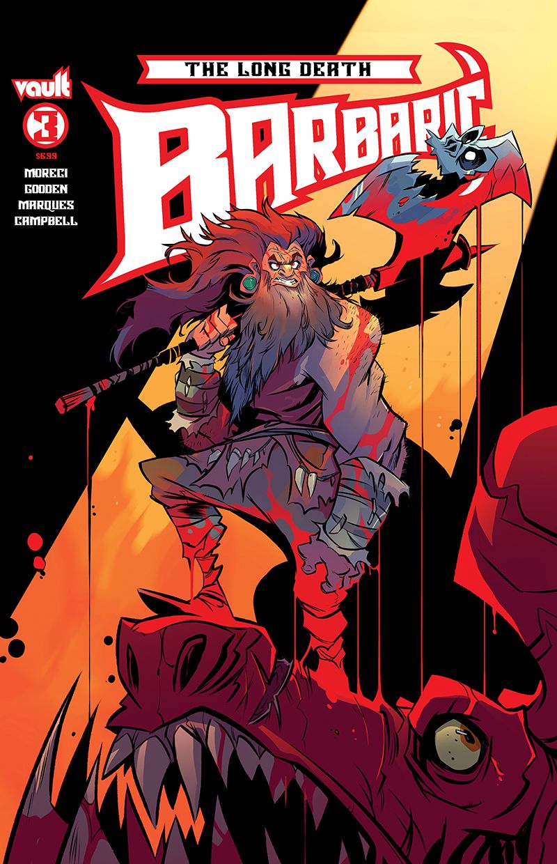 Barbaric The Long Death #3 (Cvr B Brett Bean Variant) Comic