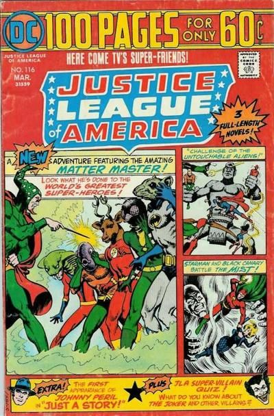 Justice League of America #116 Comic