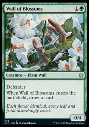 Wall of Blossoms (Jumpstart) Trading Card