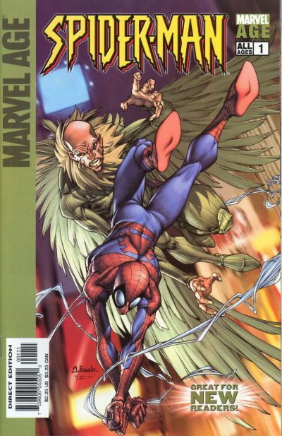 Marvel Age Spider-Man #1 Comic