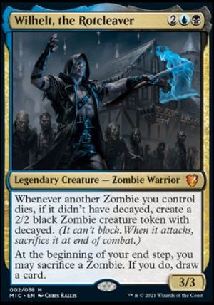 Wilhelt, the Rotcleaver (Innistrad Midnight Hunt Commander Decks)