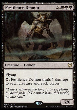 Pestilence Demon (Nissa vs. Ob Nixilis) Trading Card