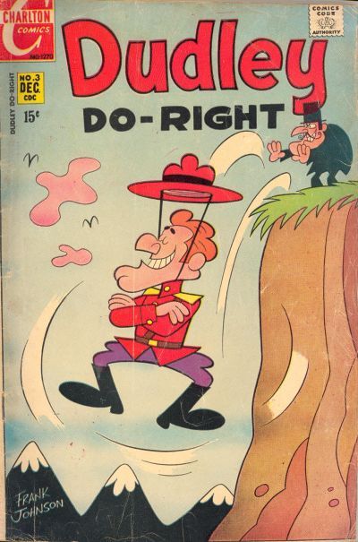 Dudley Do-Right #3 Comic