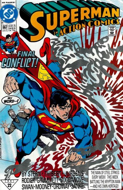 Action Comics #667 Comic