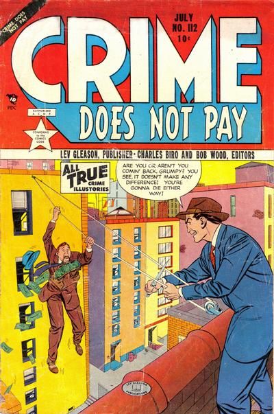 Crime Does Not Pay #112 Comic