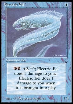 Electric Eel (The Dark) Trading Card