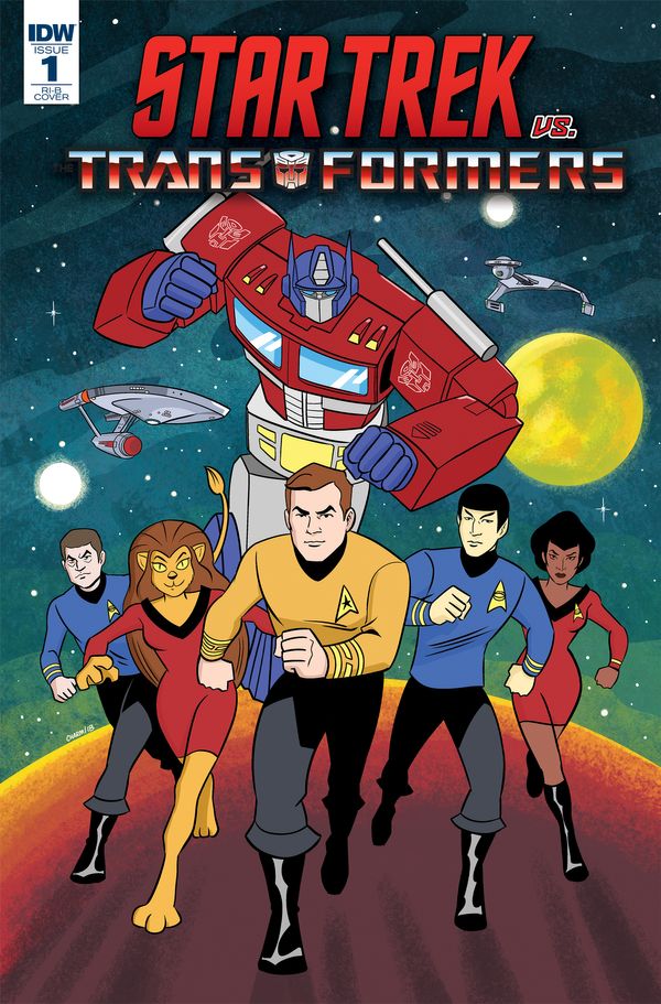 Star Trek vs Transformers #1 (25 Copy Cover Charm)