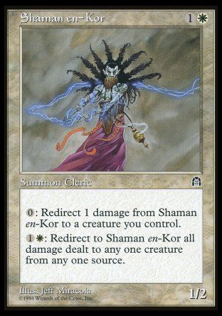 Shaman en-Kor (Stronghold) Trading Card