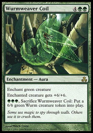 Wurmweaver Coil (Guildpact) Trading Card