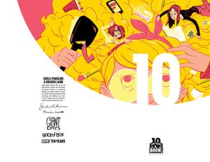 Giant Days #1 (10 Copy 10 Year Cover Paroline &amp;a)