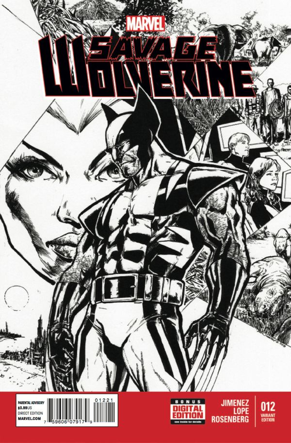 Savage Wolverine #12 [Jimenez Inked Var]