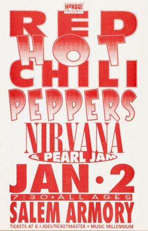 MXP-38.3 Red Hot Chili Peppers 1992 Salem Armory