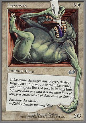 Lexivore (Unglued)