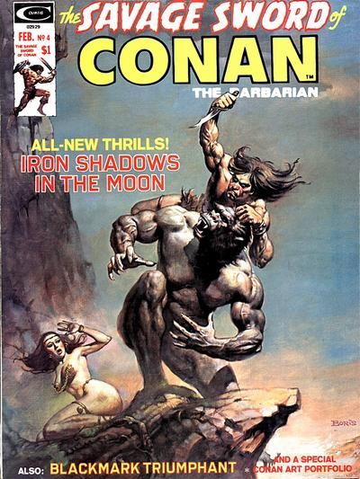 The Savage Sword of Conan #4 Comic