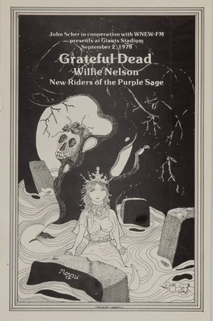 Grateful Dead & Willie Nelson Giants Stadium 1978