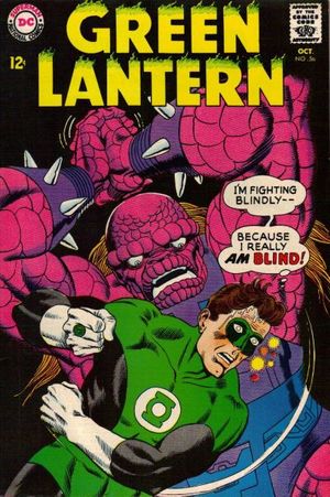 Green Lantern # 66 (DC Comics, authentic 1969)