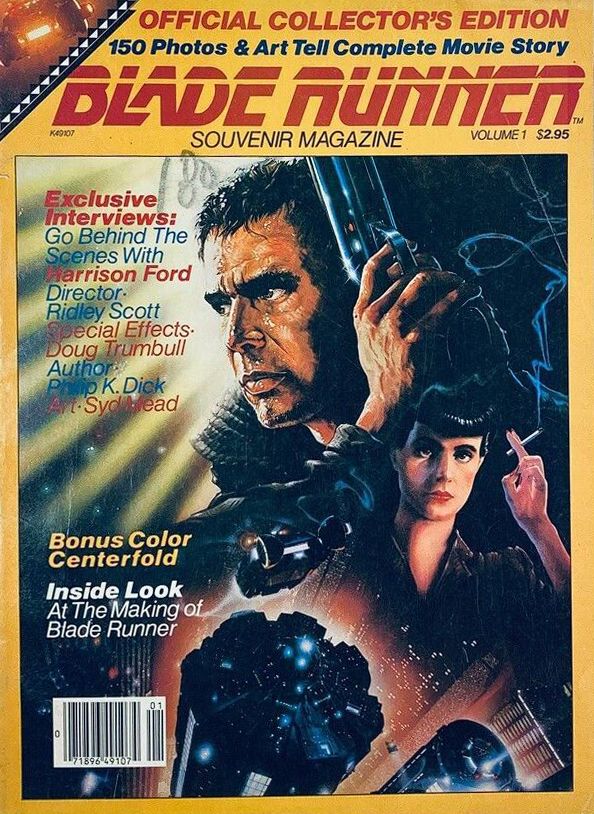 Blade Runner Souvenir Magazine Magazine