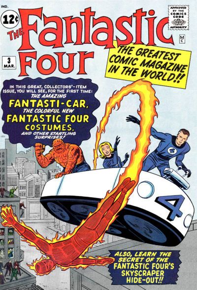 Fantastic Four #3 Comic