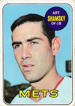 Art Shamsky 1969 Topps #221 Sports Card