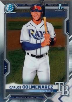 Carlos Colmenarez 2021 Bowman Chrome - Prospects Baseball #BCP-238 Sports Card