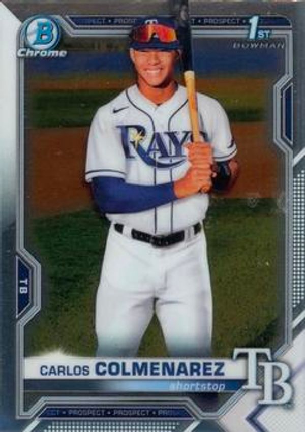 Carlos Colmenarez 2021 Bowman Chrome - Prospects Baseball #BCP-238