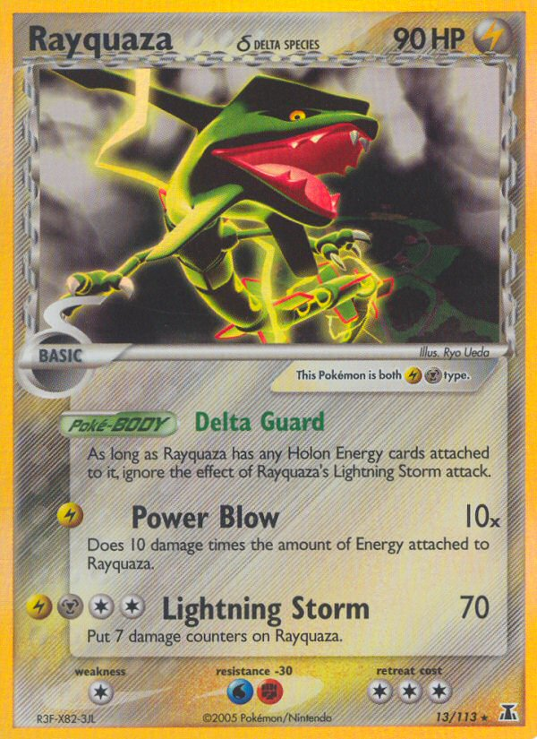 Rayquaza δ (13/113) - Delta Species Pokémon Card