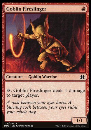 Goblin Fireslinger (Modern Masters 2015) Trading Card