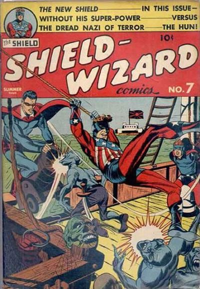 Shield-Wizard Comics #7 Comic