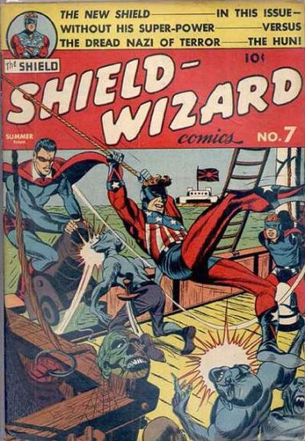 Shield-Wizard Comics #7