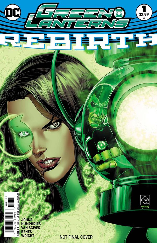 Green Lanterns Rebirth #1 (2nd Printing)